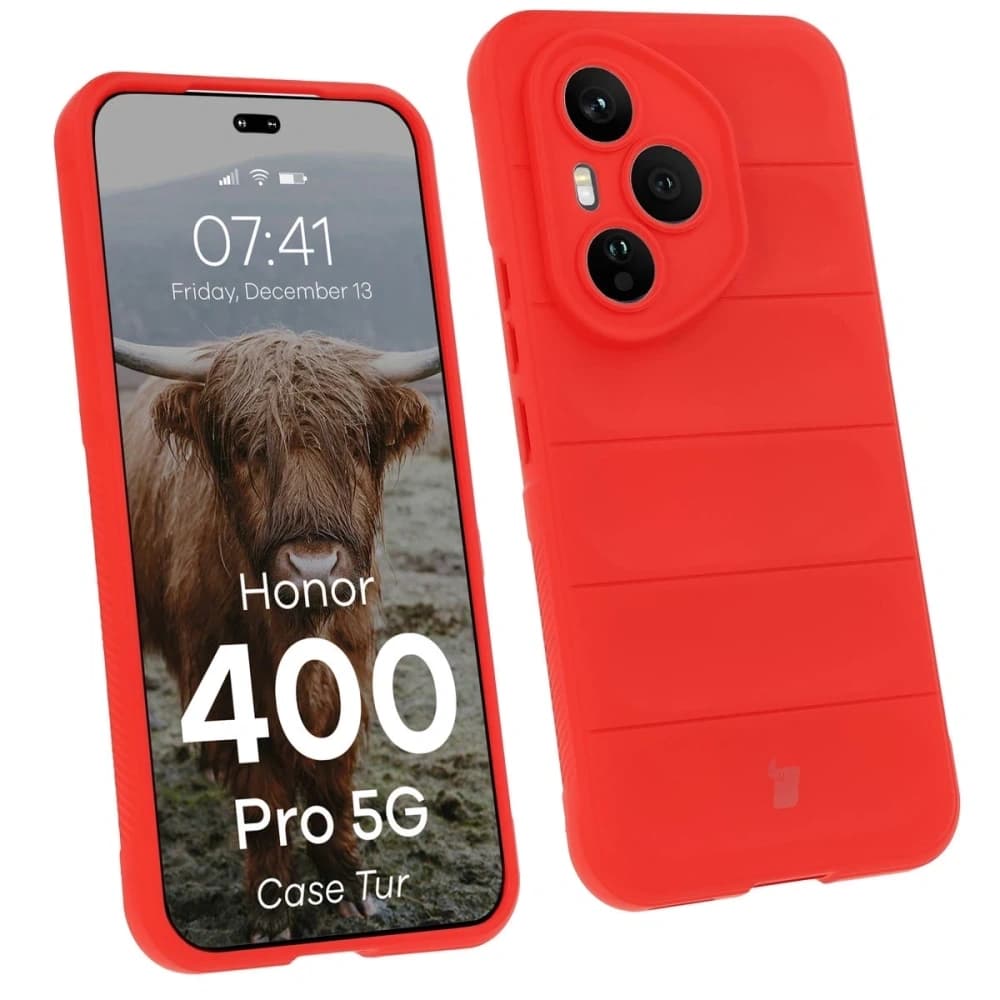 Bizon Case Tur Honor 400 Pro red - 1
