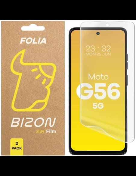 Bizon Üvegfólia Nap Motorola Moto G56 5G [2 CSOMAG]