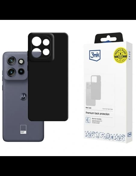 Etui 3MK Matt Case do Motorola Edge 50 Neo czarny
