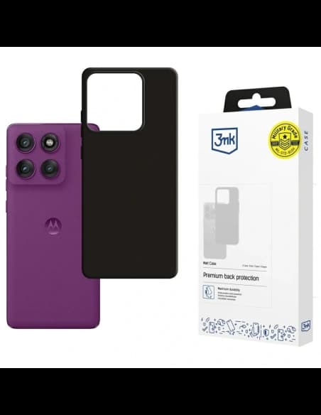 3MK Matt Case Motorola Edge 60 Pro černý