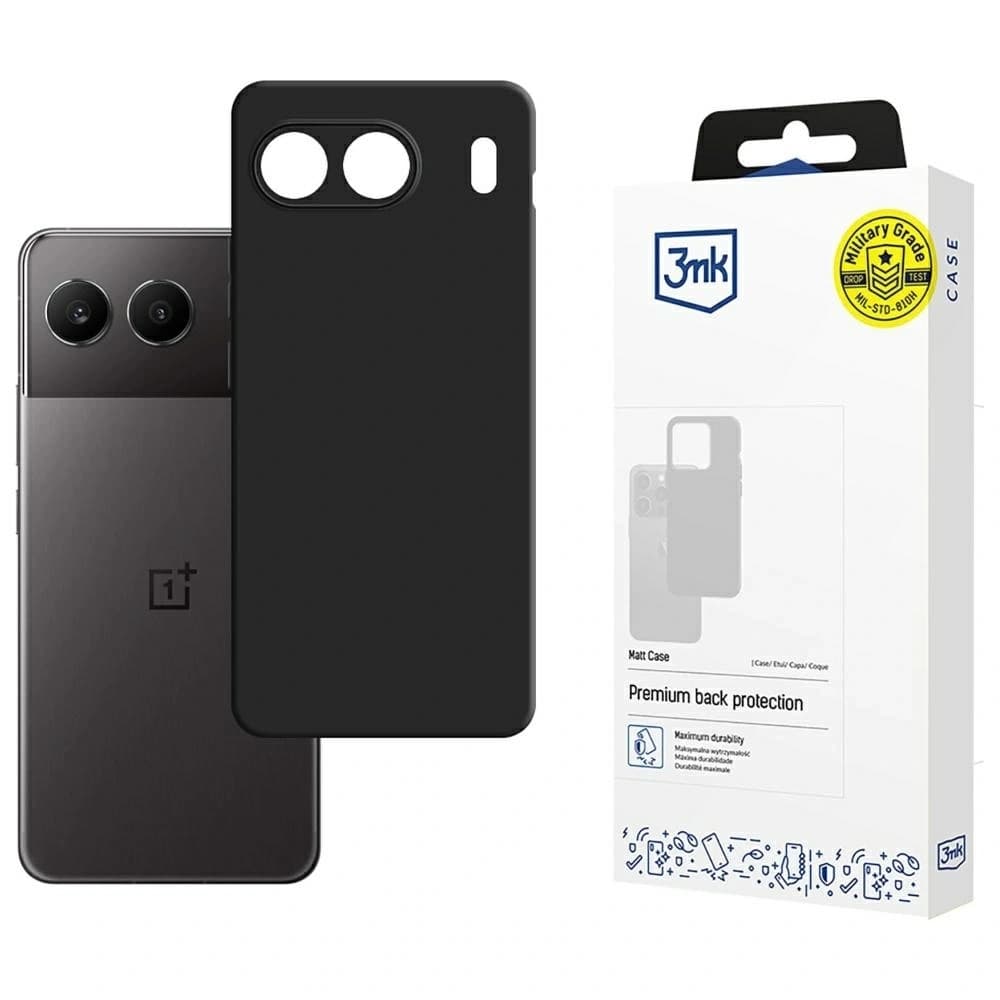 3MK Matt Case OnePlus Nord 4 schwarz - 1