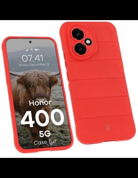 Bizon Case Tur Honor 400 5G red