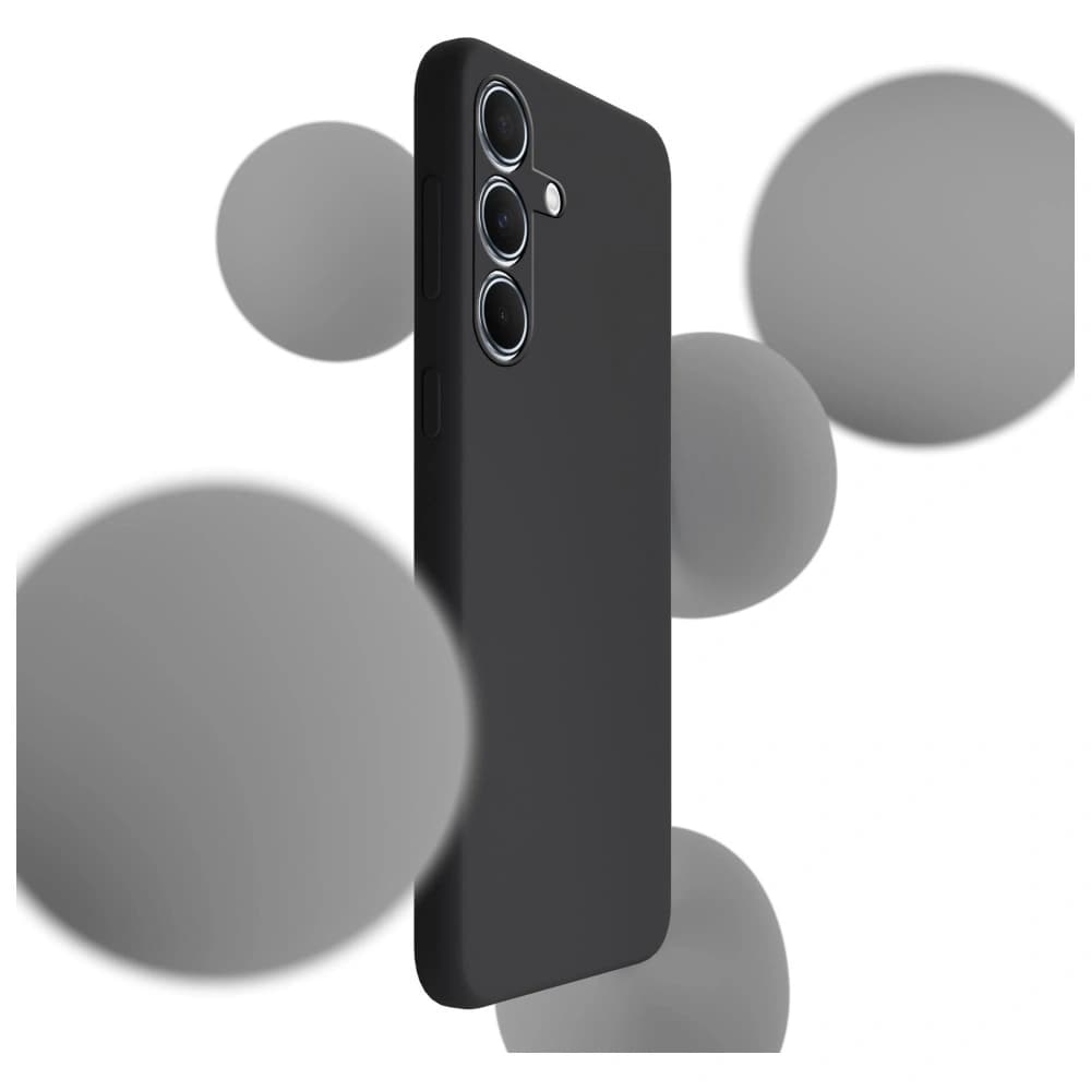 3MK Szilikon tok Samsung Galaxy A55 5G fekete - 2