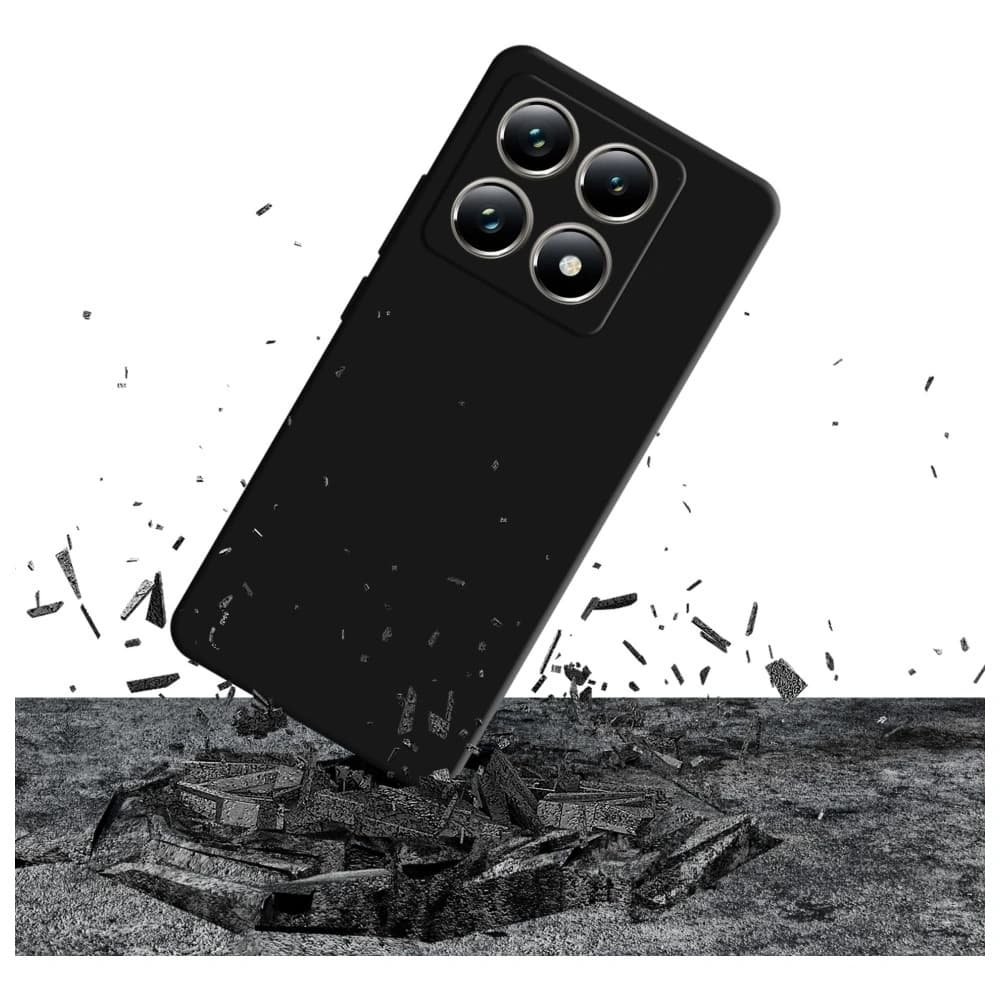 3MK Silikonhülle Xiaomi 14T Pro schwarz - 3