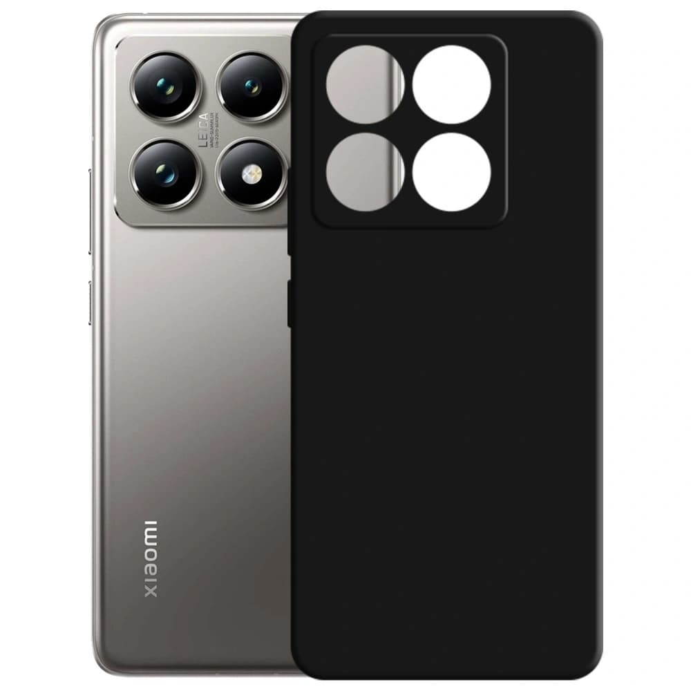 3MK Silikonhülle Xiaomi 14T Pro schwarz - 5