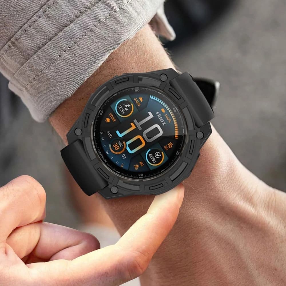 Tech-Protect Defense Air Garmin Fenix 7 / 7 Pro Schwarz - 3