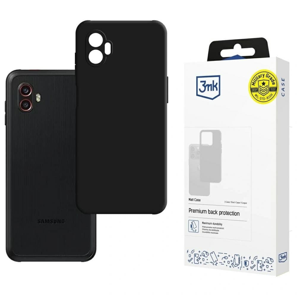 Husa 3MK Matt pentru Samsung Galaxy Xcover 6 Pro neagră - 1