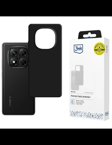 3MK Matt Case Pro Redmi Note 14 Pro 5G / Poco X7 5G fekete