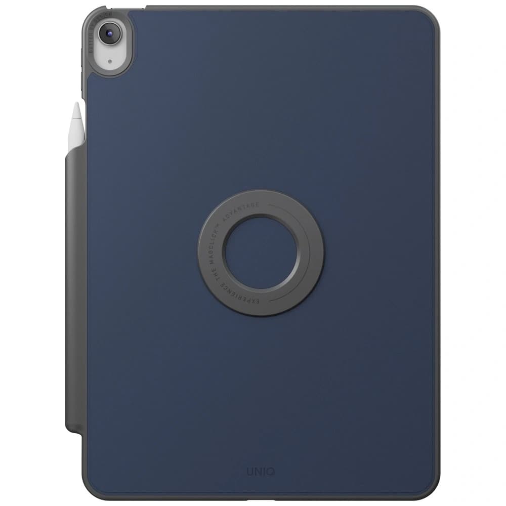 UNIQ Rovus Snapmount Magnetic 360 Rotating Detachable Apple iPad 10.9" 2022 / 11" 2025 navy blue - 4