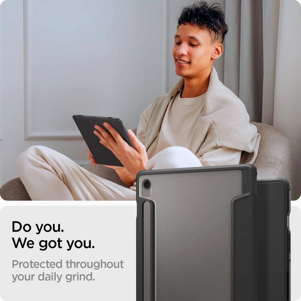 Spigen Ultra Hybrid Pro Samsung Galaxy Tab S9 11.0 / S10 FE 10.9 X710 / X716b / X520 / X526 Schwarz - 14