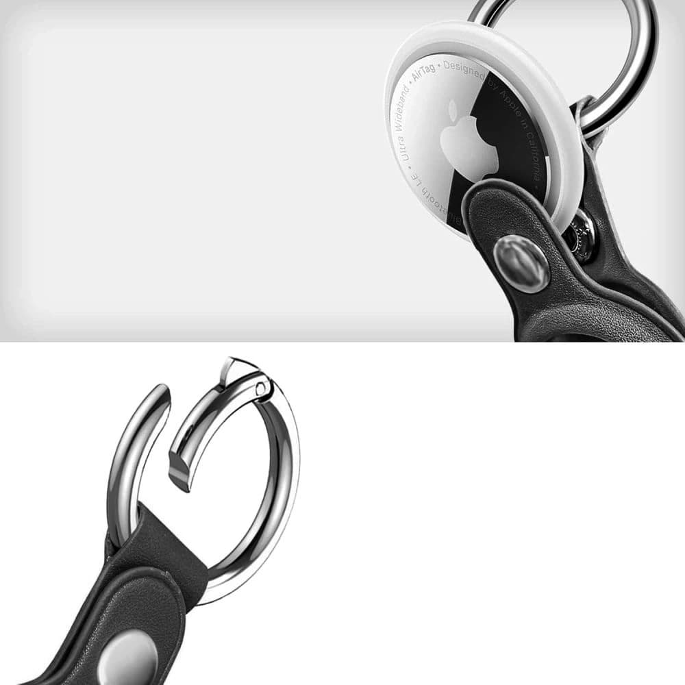 Tech-Protect NaturalFit Apple AirTag 1 / 2 Black - 2