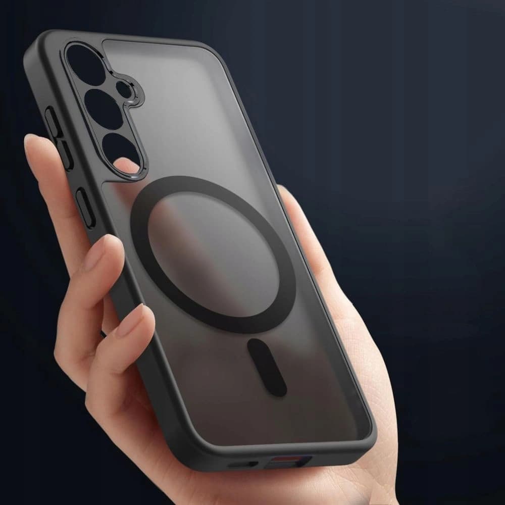 Tech-Protect Magmat MagSafe Motorola Edge 60 Pro Negru Mat - 2