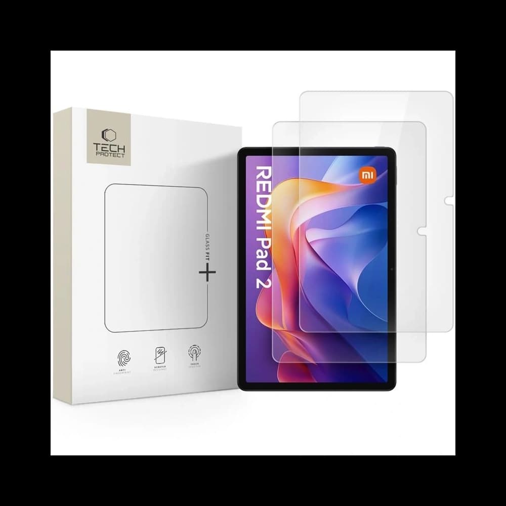 Tech-Protect Glass Fit+ Xiaomi Redmi Pad 2 / SE 11.0 Átlátszó [2 CSOMAG] - 1