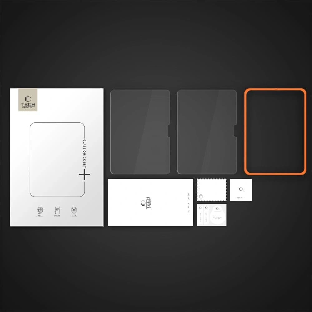 Tech-Protect Easy Set+ Apple iPad Air 11" 2024 / 11" 2025 Klar [2 PACK] - 5