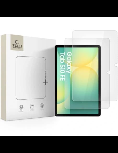 Tech-Protect Glass Fit+ Samsung Galaxy Tab S7 / S8 / S9 11.0 / S9 FE / S10 FE 10.9 Clar [2 PACHET]