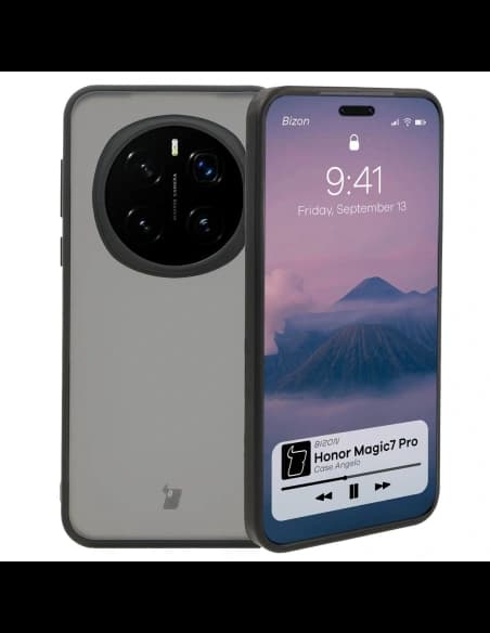[CR] Bizon Case Angelo Honor Magic7 Pro smoky with a black frame