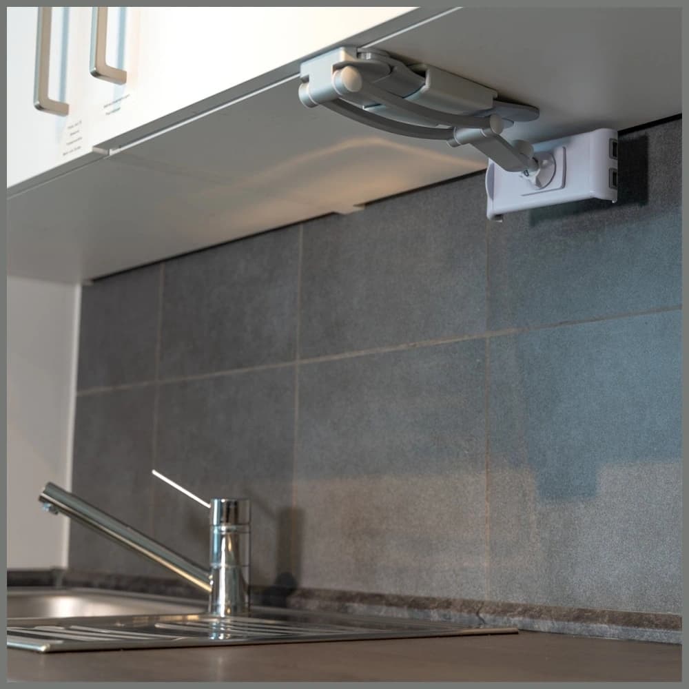 Suport pentru tabletă și smartphone 4smarts ErgoFix H7 pentru bucătărie Argintiu - 10