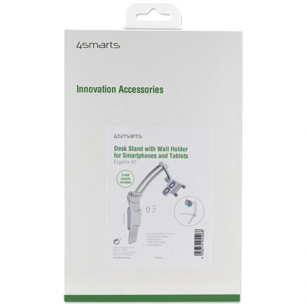 Suport pentru tabletă și smartphone 4smarts ErgoFix H7 pentru bucătărie Argintiu - 12