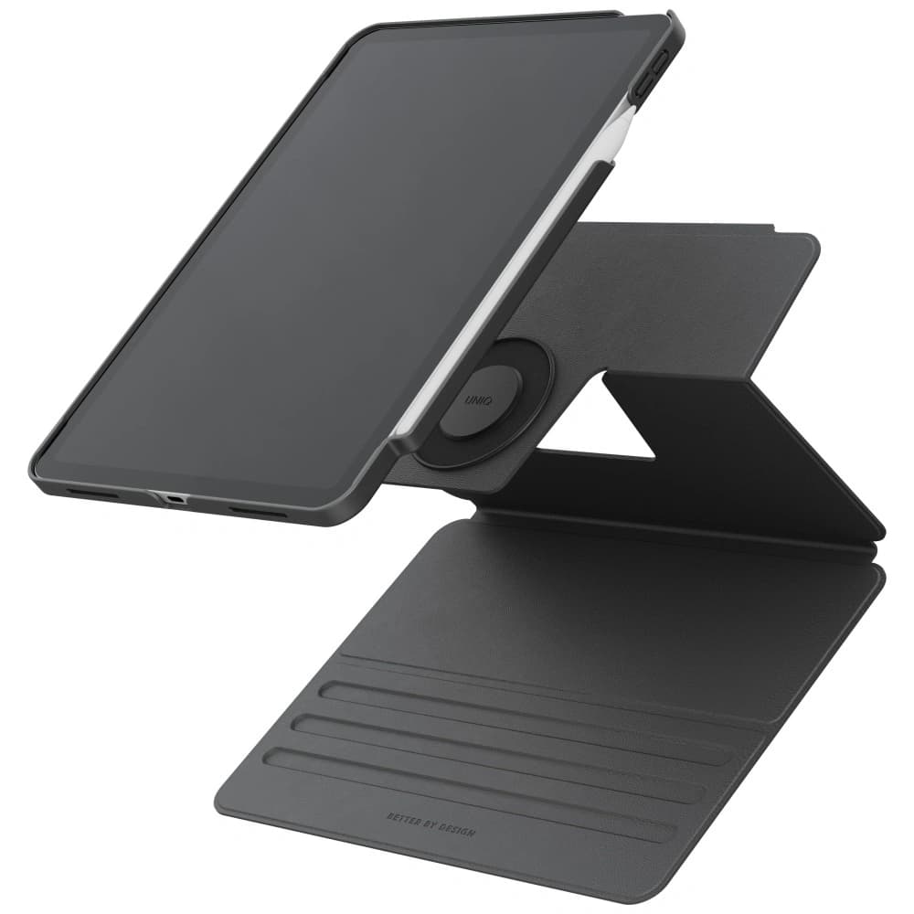 UNIQ Rovus Snapmount Magnetický 360 Rotující Odnímatelný Apple iPad Air 11" 2024 / 11" 2025 / iPad Air 10,9" 2022/2020 šedý - 5