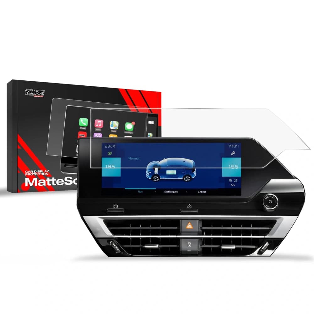 Matte GrizzGlass CarDisplay Protection Citroen e-C4 X 10" (2022-2025) - 1