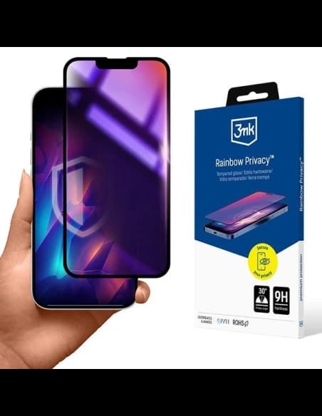 3MK Rainbow Datenschutz Apple iPhone 13 / 13 Pro / 14