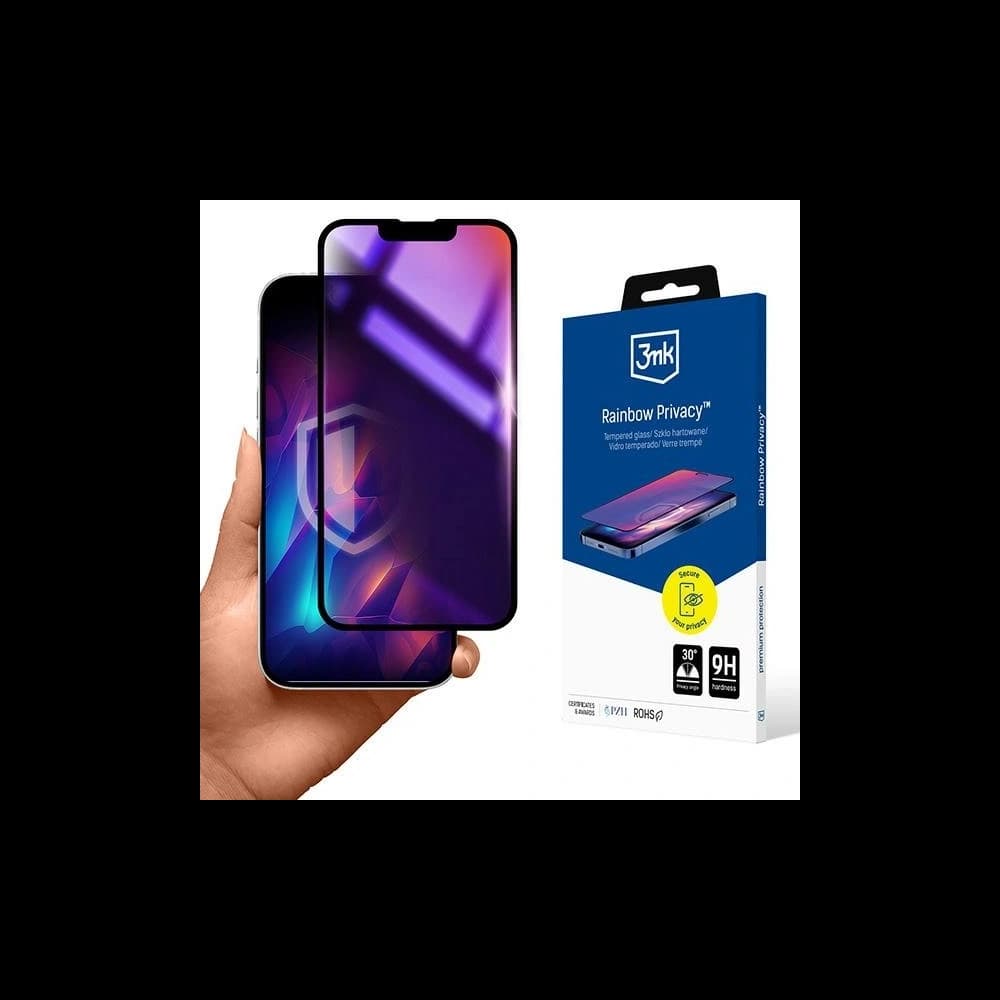 3MK Rainbow Privacy Apple iPhone 13 / 13 Pro / 14 - 1