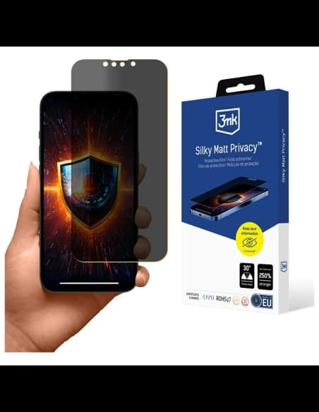 Folia prywatyzująca 3MK Silky Matt Privacy do Apple iPhone 14
