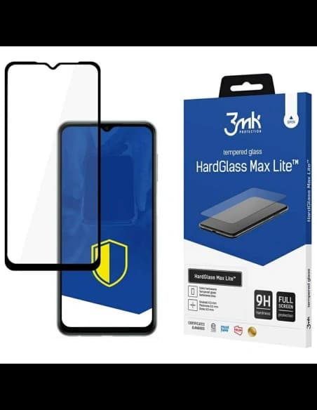 Szkło hartowane 3MK HardGlass Max Lite do Samsung Galaxy M33 5G czarny