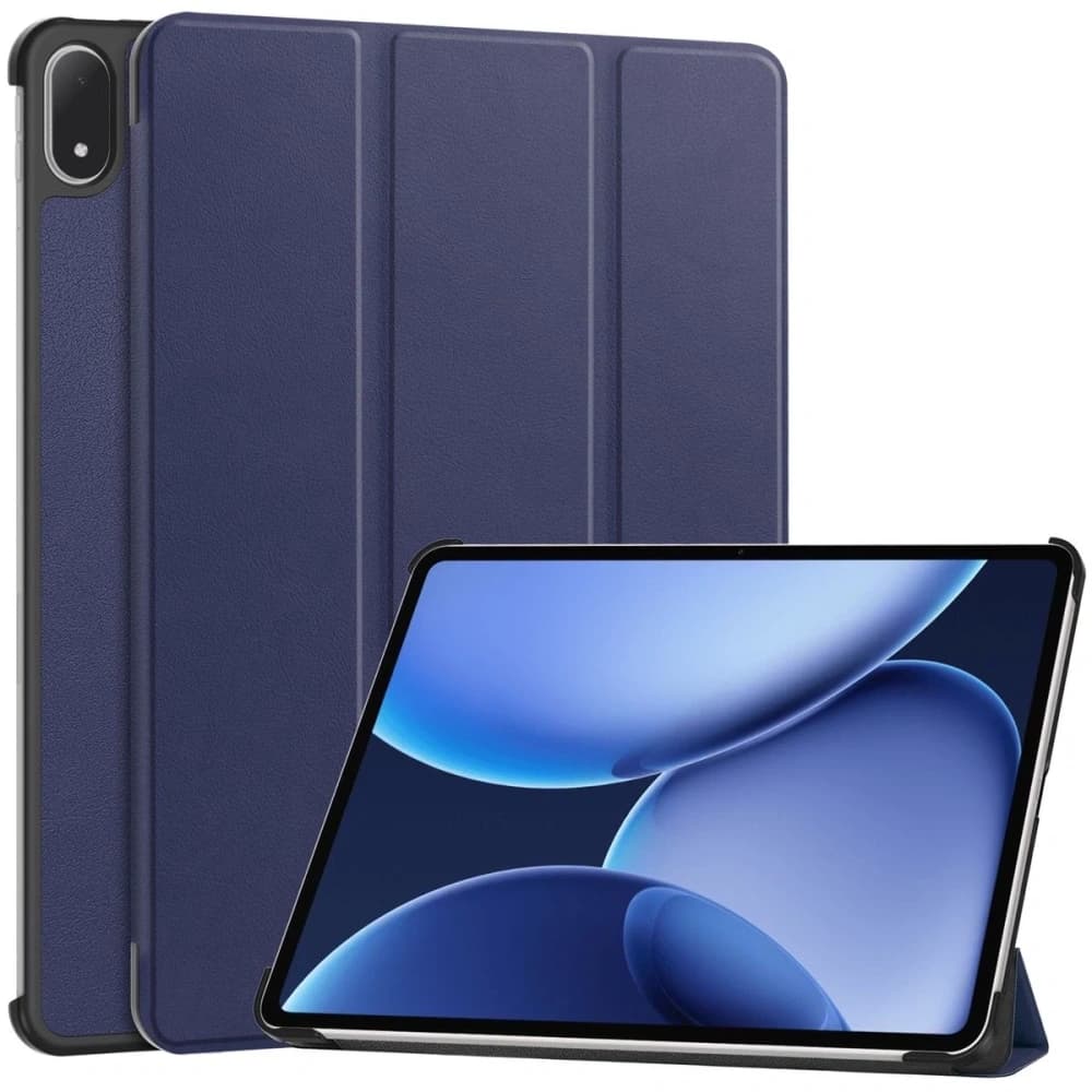 Bizon Case Tab Croc OnePlus Pad 3 / 2 Pro / OPPO Pad 4 / 4 Pro navy blue - 1