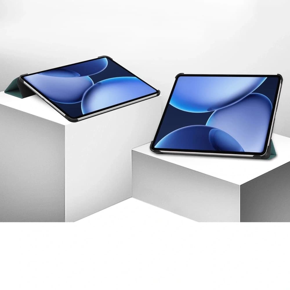 Bizon Case Tab Croc OnePlus Pad 3 / 2 Pro / OPPO Pad 4 / 4 Pro dark green - 2