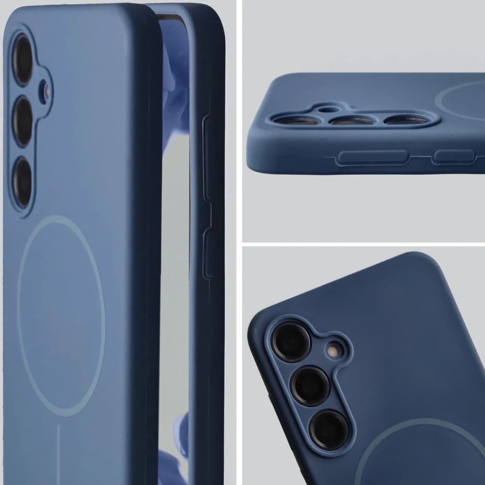 Bizon Soft Case Magnetic Samsung Galaxy S24+ Plus námořnická modrá - 6