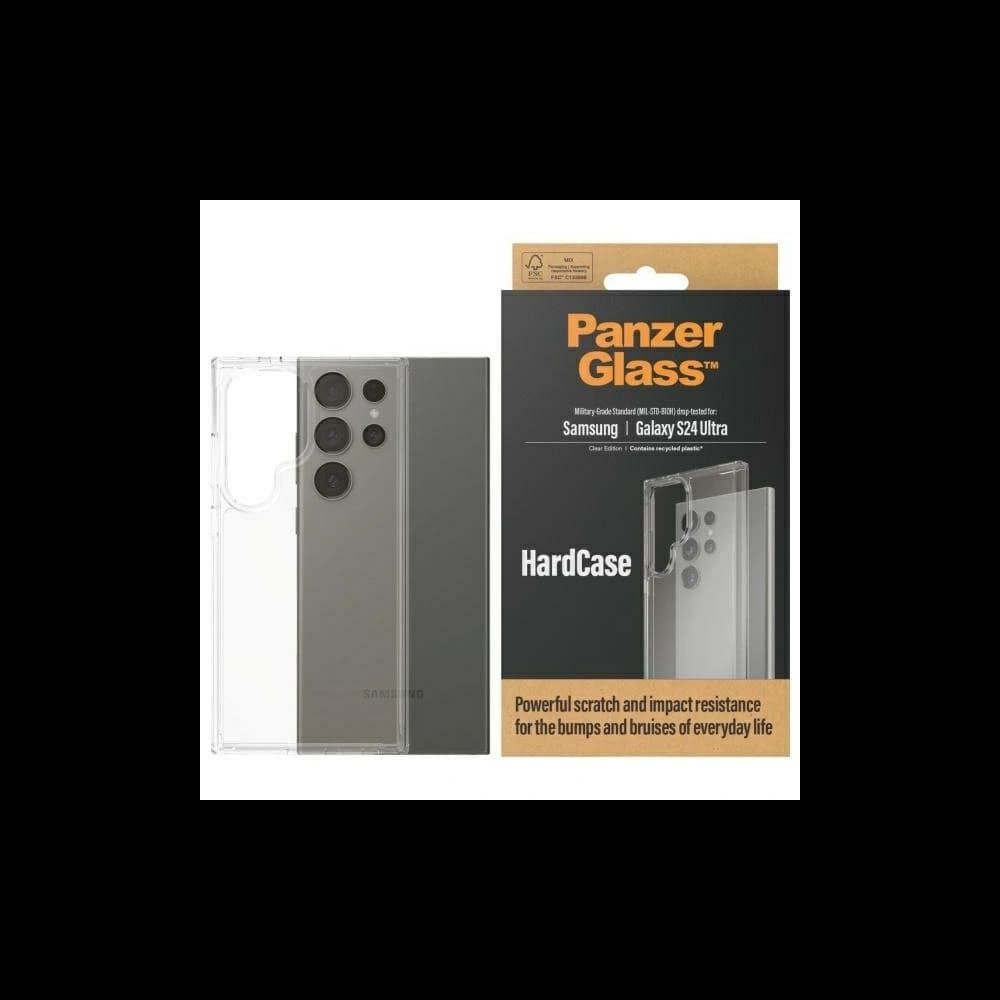 PanzerGlass HardCase Samsung Galaxy S24 Ultra de grad militar transparent - 1