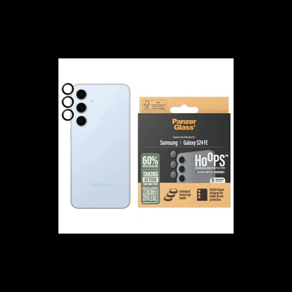 PanzerGlass Hoops Kamera Samsung Galaxy S24 FE černá - 1