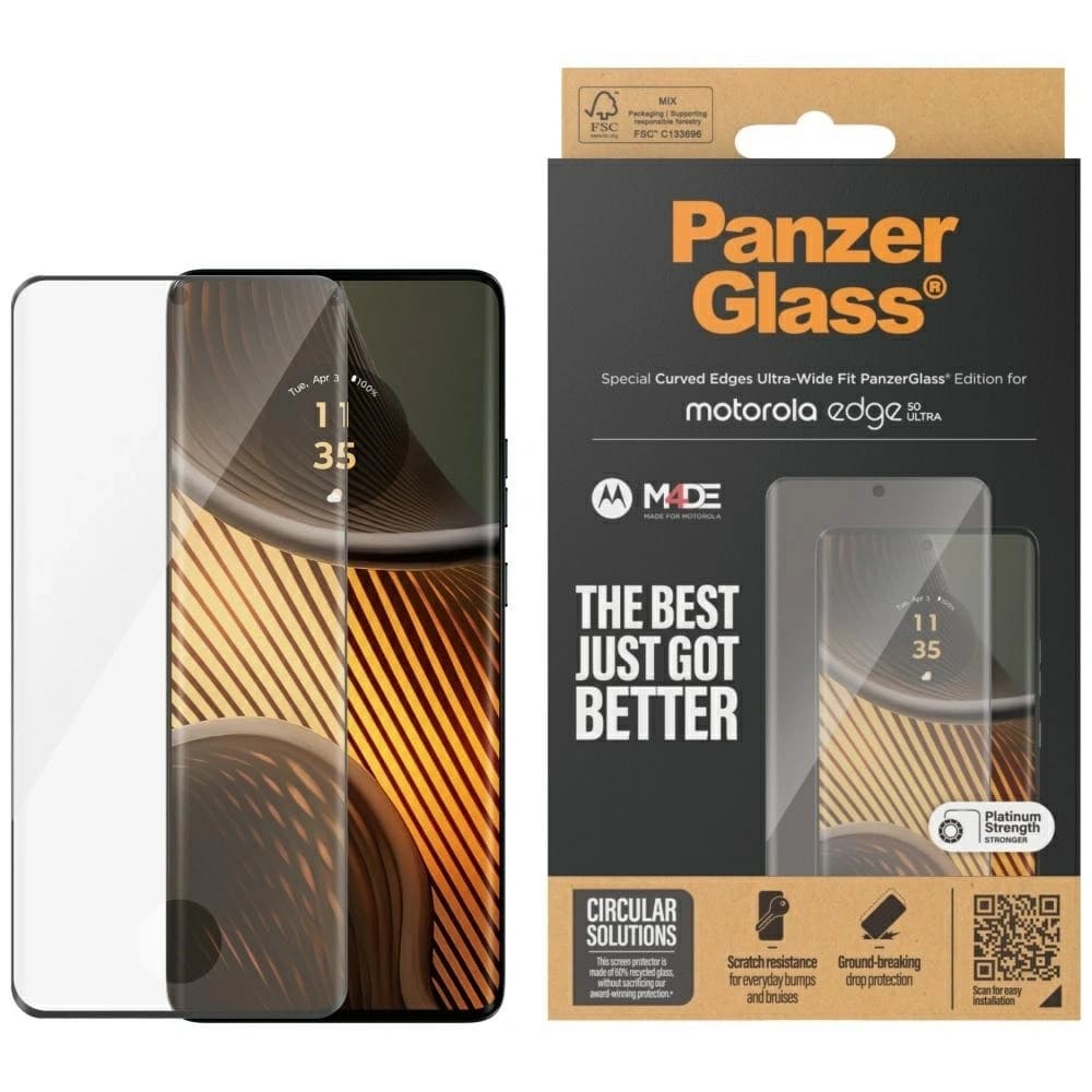PanzerGlass Ultra-Wide Fit Motorola Edge 50 Ultra - 1