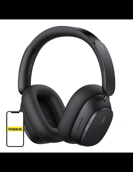 Căști wireless over-ear Baseus Bowie H1 PRO Bluetooth 5.3 (negru)