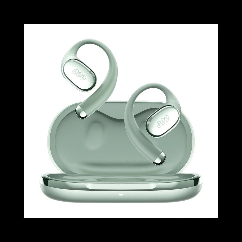 Căști Bluetooth 6.0 fără fir QCY Crossky R70 cu clips (verde) - 3