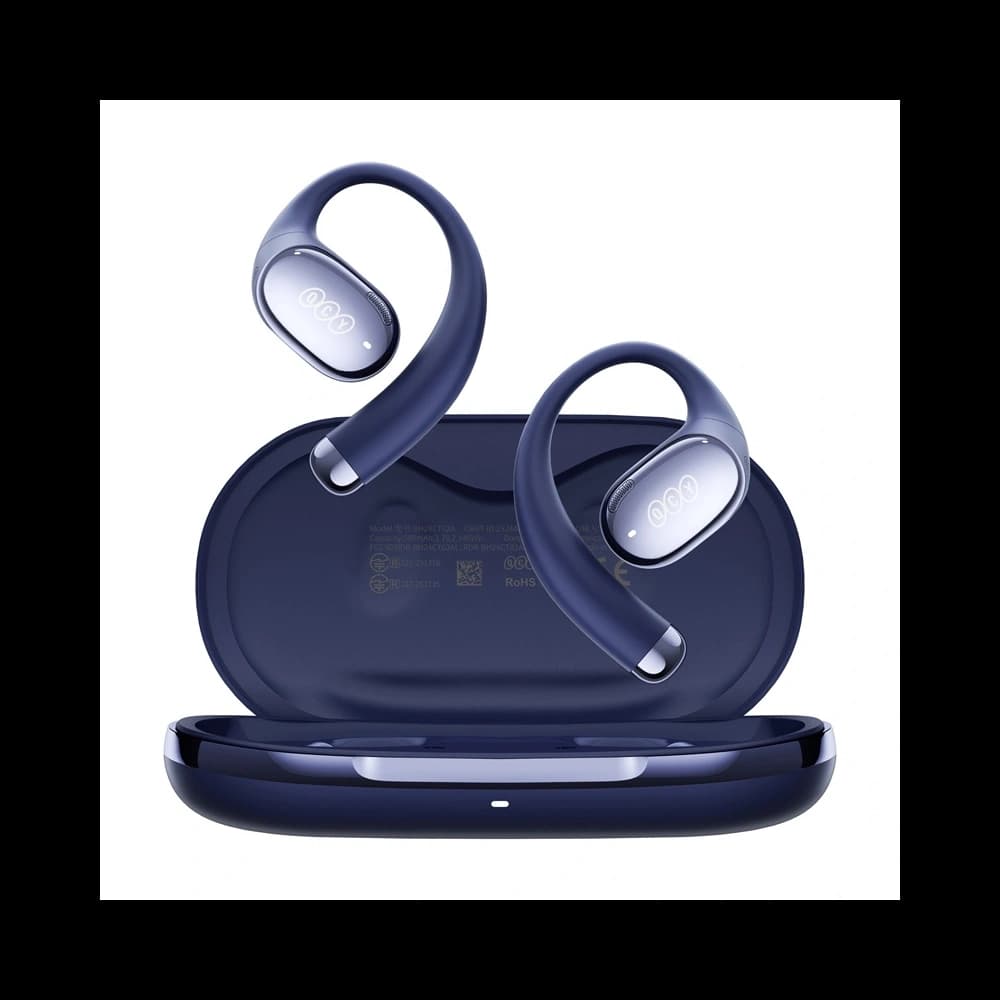 Căști Bluetooth 6.0 fără fir QCY Crossky R70 cu clip (albastru) - 3
