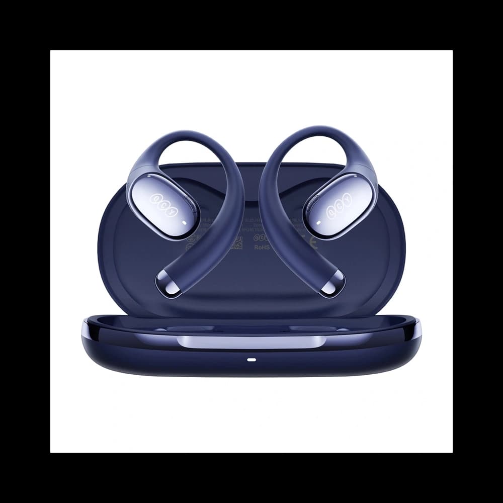 Căști Bluetooth 6.0 fără fir QCY Crossky R70 cu clip (albastru) - 4