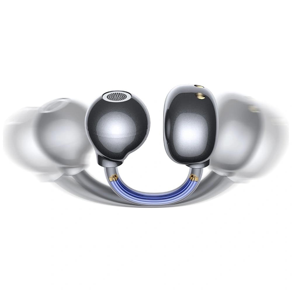 USAMS Echo R02 Drahtlose Clip-on Kopfhörer Bluetooth 5.3 (grau) - 6