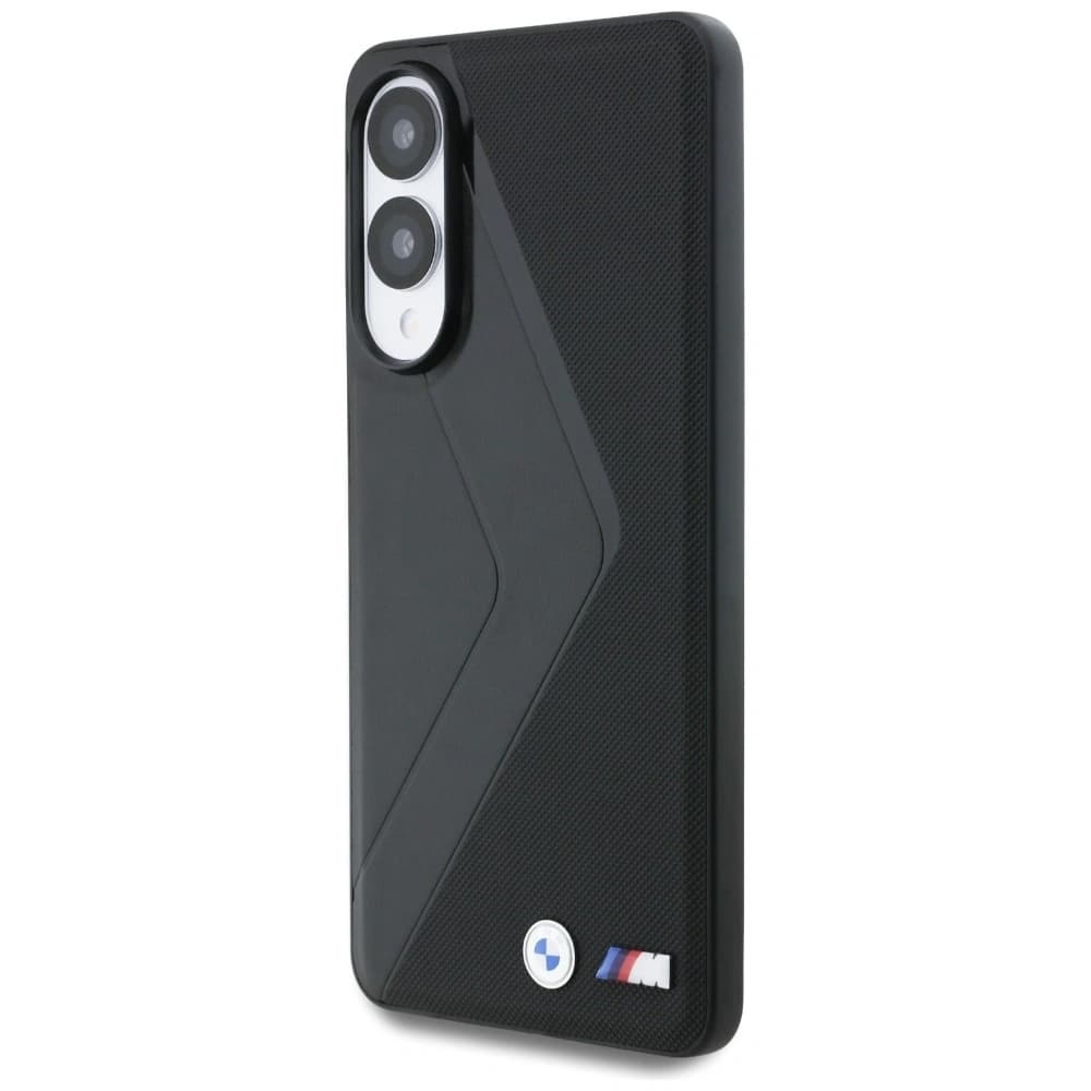 BMW Leather Oversized Stripes MagSafe Samsung Galaxy S25 Edge black - 2