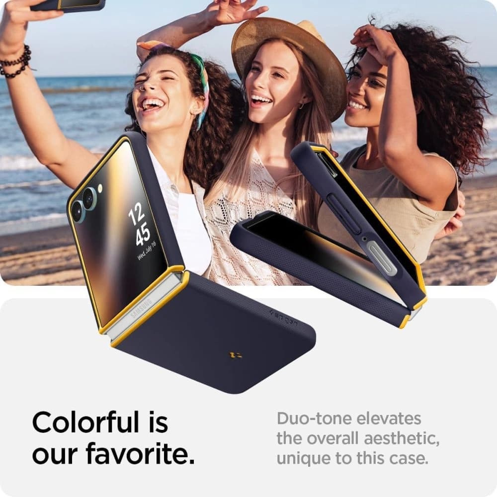 Spigen Nano Pop Mag MagSafe Samsung Galaxy Z Flip 7 Heidelbeere Marineblau - 6