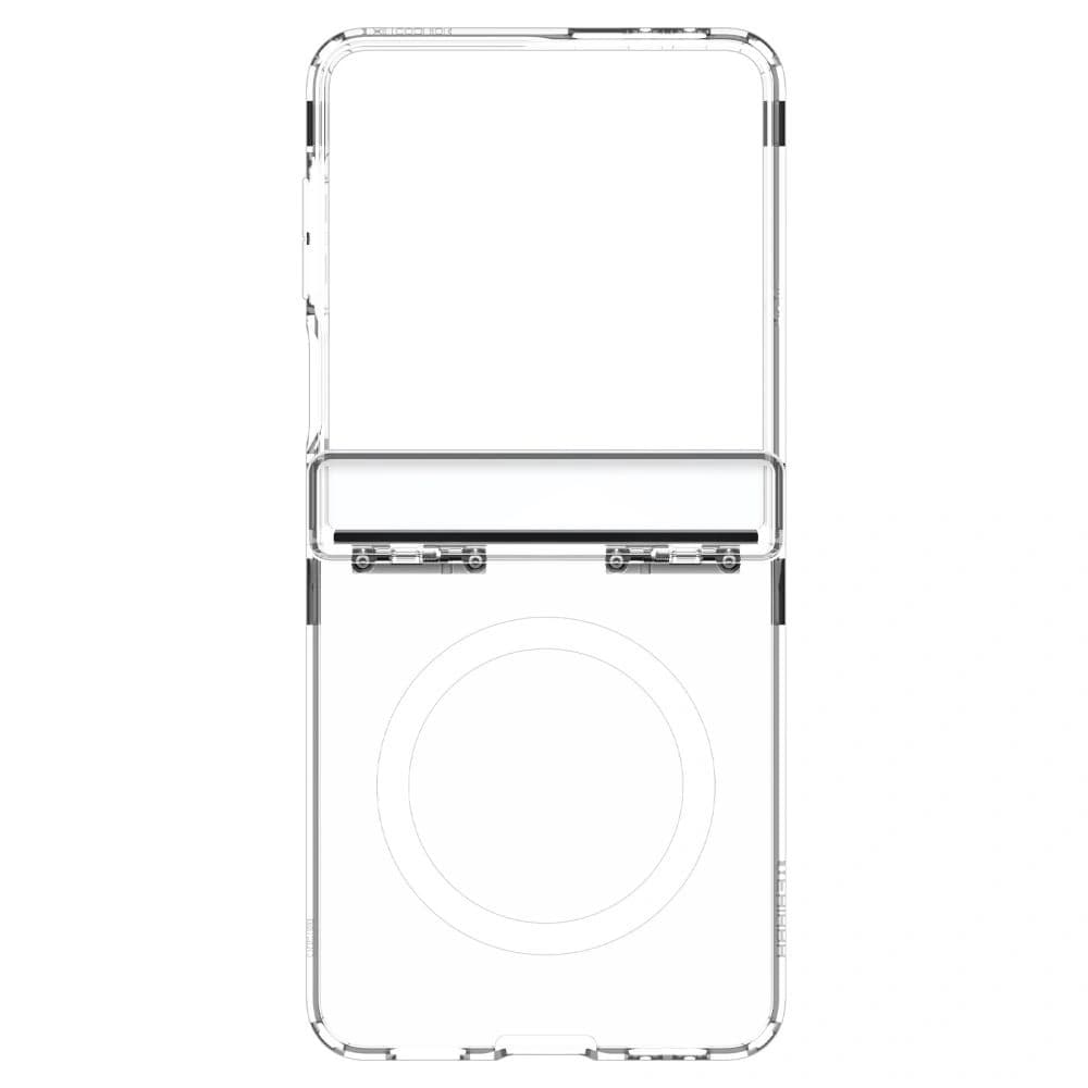 Spigen Ultra Hybrid Pro Mag MagSafe Samsung Galaxy Z Flip 7 Clear/white - 5