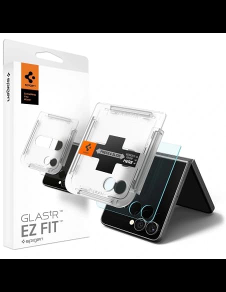 Spigen Glas.tr ez Fit HD Samsung Galaxy Z Flip 7 Čirý