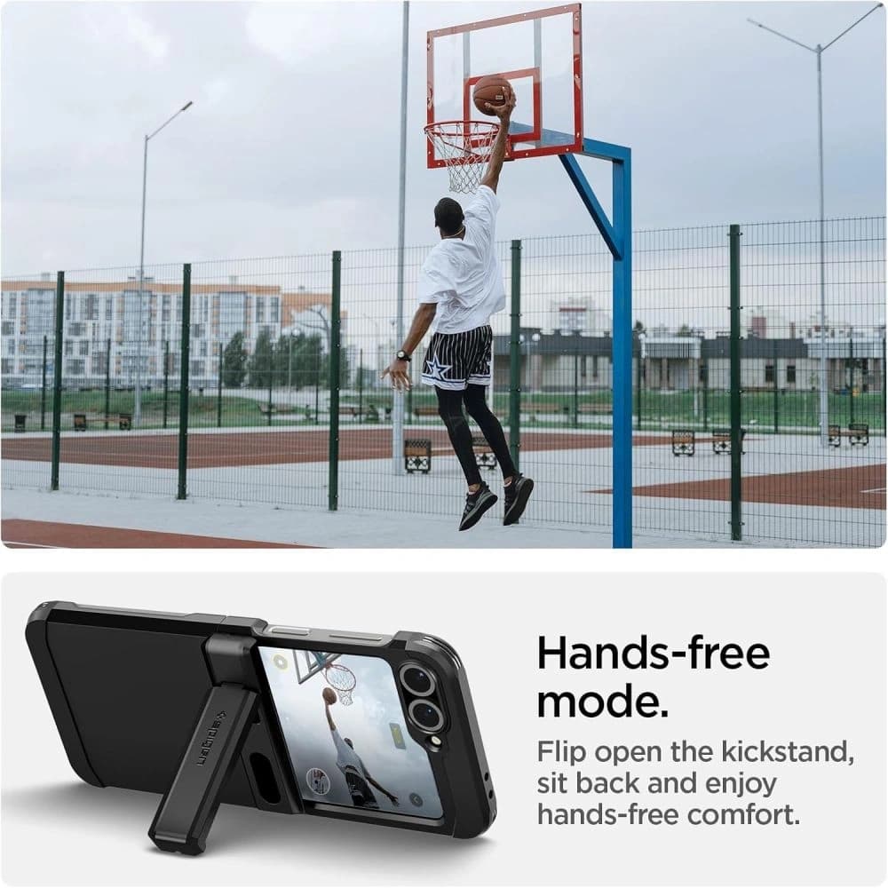 Spigen Tough Armor Pro Mag MagSafe Samsung Galaxy Z Flip 6 / 7 FE Černá - 4