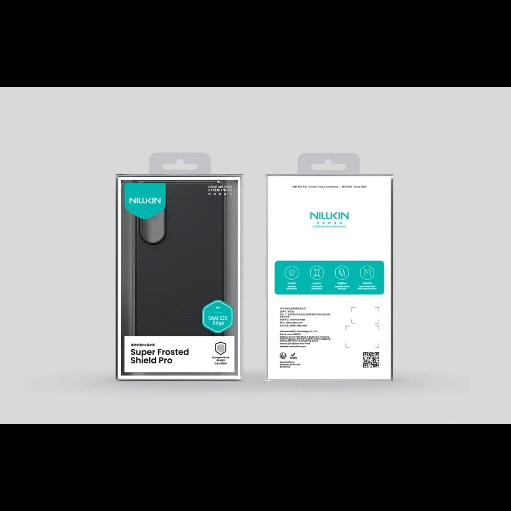 Nillkin Super Frosted Shield Pro Samsung Galaxy S25 Edge blau - 7