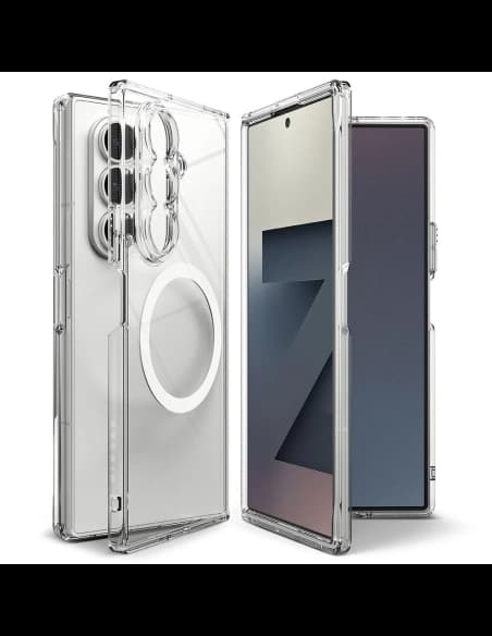 Ringke Fusion Magnetic MagSafe Samsung Galaxy Z Fold 7 Čirý