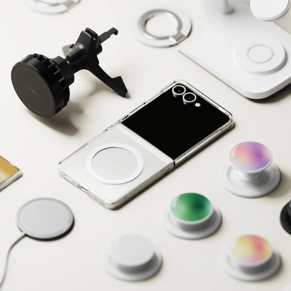 Ringke Fusion Magnetic MagSafe Samsung Galaxy Z Flip 7 Clar - 7