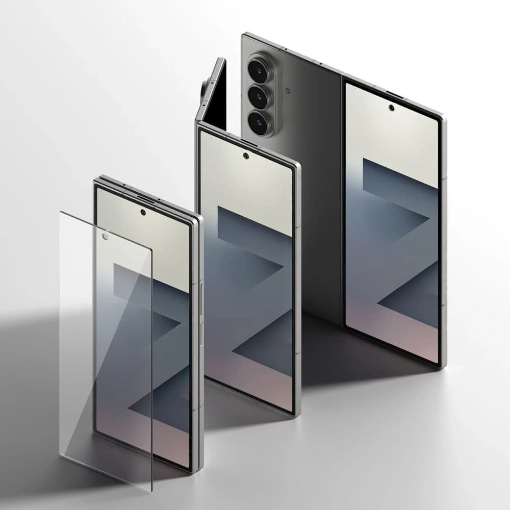 Ringke Kryt Displeje Easy Slide Samsung Galaxy Z Fold 7 Průhledný [2 BALENÍ] - 5