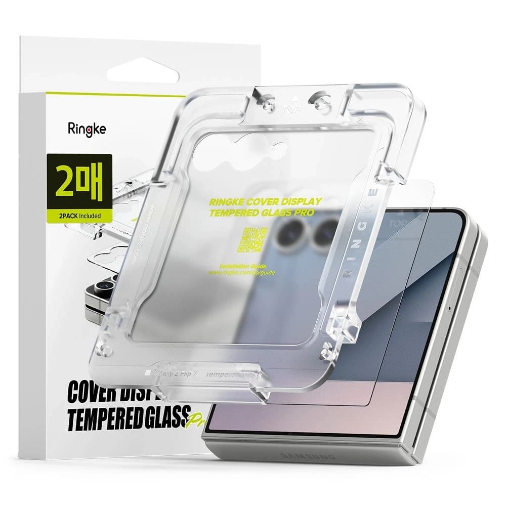 Ringke Cover Display Pro Samsung Galaxy Z Flip 7 Átlátszó [2 CSOMAG] - 1