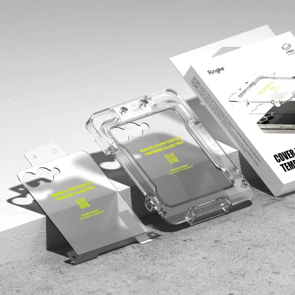 Ringke Cover Display Pro Samsung Galaxy Z Flip 7 Átlátszó [2 CSOMAG] - 4